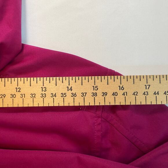 Adidas Marathon 10 Climaproof Running Jacket Burgundy Pink White Size M - Picture 9 of 16